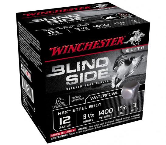 Winchester Blind Side 3.5" 12 Gauge Ammunition, 25rds – SBS12L2