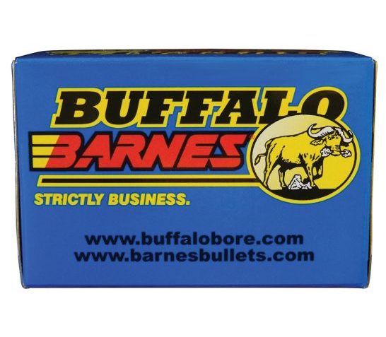 Buffalo Bore 45-70 Mag +P 300 grain Barnes TSX Flat Nose Lead-Free Rifle Ammo, 20/Box – 8F/20