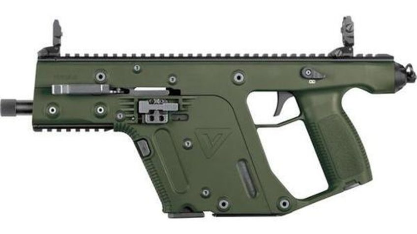 Kriss Vector II SDP 9mm 5.5" Threaded Barrel Olive Drab Green 17rd Mag