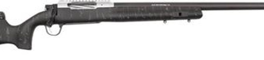 Christensen E.L.R. 300 Win Mag, 26" SS Carbon Fiber Wrapped Barrel, Black/Grey Webbing, 3rd