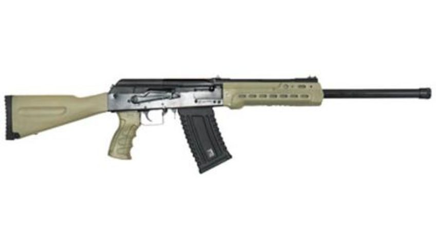 Kalashnikov KS-12 12 Ga, 3" Chamber, 18" Barrel, Fixed Stock, Flat Dark Earth, 5rd