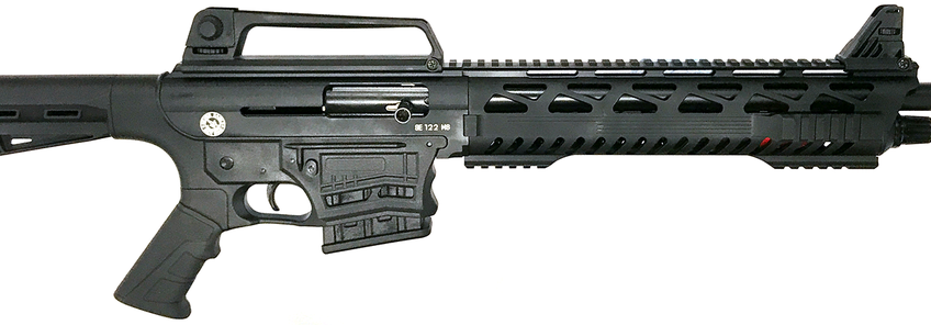 TR Imports SE122 Tactical 12 Ga, Door-Buster Brake, Quad Rail, 2x5rd Mags