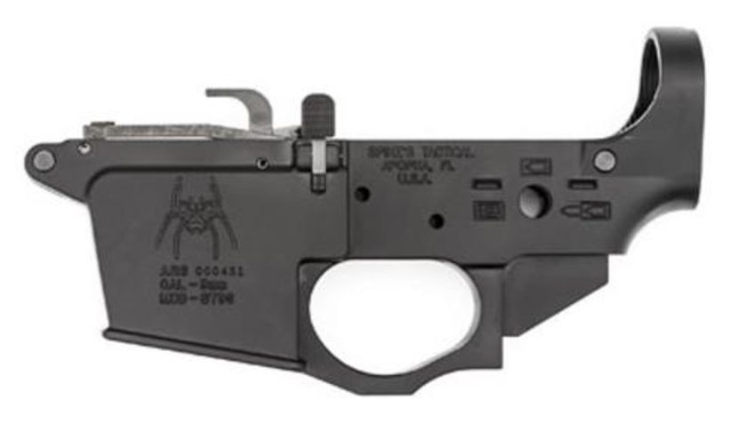 Spikes Lower Receiver Stripped 9mm, Glock Mag