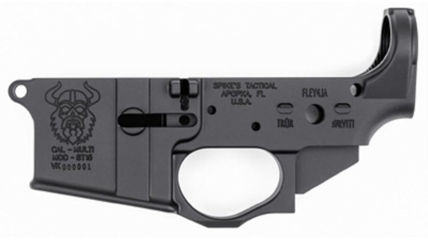 Spike''s Tactical, Viking, Stripped Lower 223/5.56mm, Black, Non-Colored