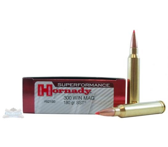 Hornady 300 Win Mag 180gr SST Superformance Ammunition 20rds- – -82193