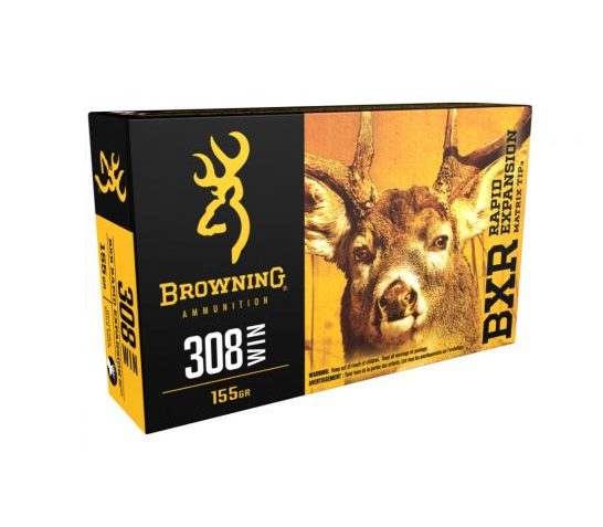 Browning BXR .308 Winchester 155gr Matrix Tip 20 Rounds Ammunition – B192103081