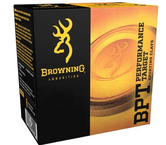 Browning 12GA 2.75" 1-1/8 oz. 1200 FPS #7.5 BPT Target Shotshell Ammunition, 25 Round Box – B193621227