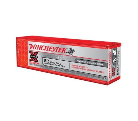 Winchester Hyper Speed .22LR 40gr Rimfire Ammunition,  100 Rounds – XHV22LR