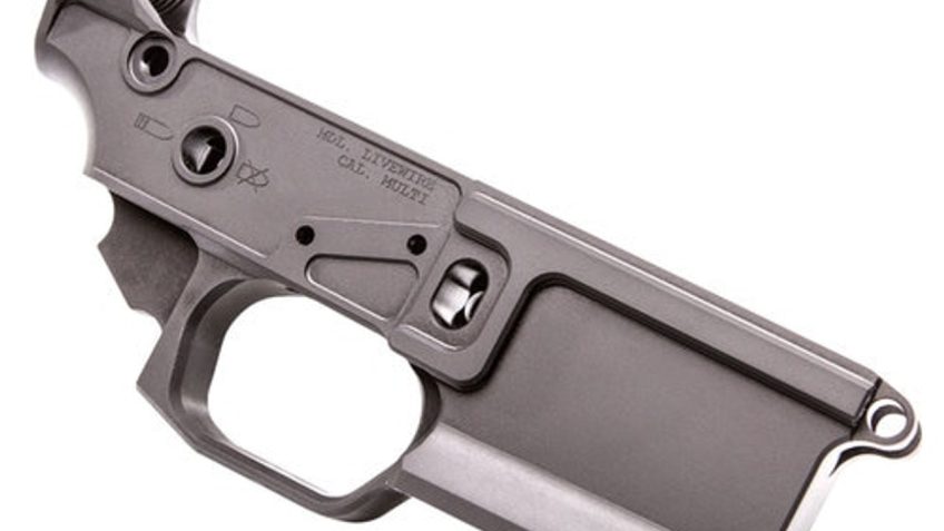 Sharps Bros. , Gen 2 Livewire Billet Lower Receiver, 223 Rem/5.56mm, Black, CNC Machined from 7075 Billet Aluminum