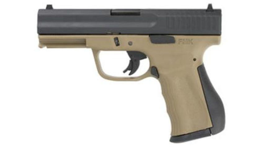 Fmk 9C1g2-Fat 9Mm 4 Barrel Fast Action Trigg Drop Free Mag (1) 14Rd Burnt Bronze Freedom