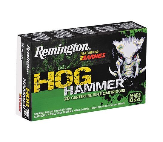 Remington 223 62gr Hog Hammer Ammunition 20rds – PHH223R4