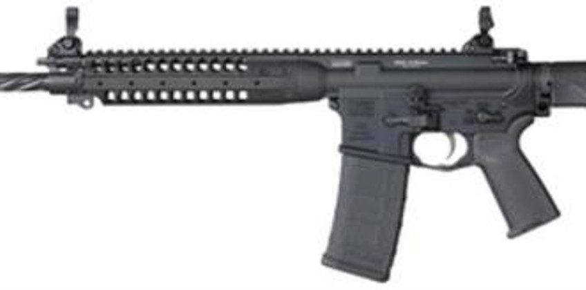 LWRC Improved Carbine Enhanced Rifle 5.56/223 16" Helical Fluted Barrel Black 30rd Mag