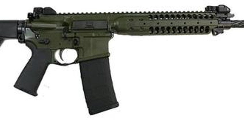 LWRC IC-ENHANCED 5.56 NATO 16" Barrel OD Green 30 Rd Mag