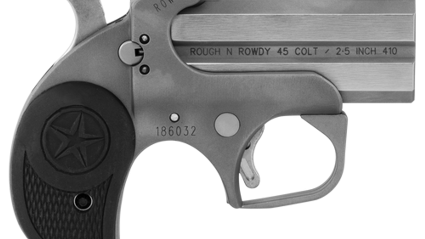 Bond Arms Rowdy 410/.45, 3" Barrel, Bead Blasted Stainless Steel, 2rd