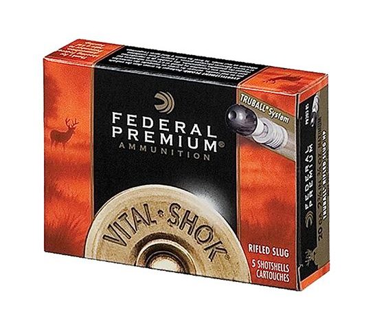 Federal 20ga 3" Truball Rifled Slug Ammunition 5rds – PB209 RS