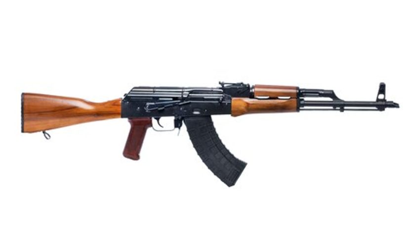 Riley Defense RAK47 AK 7.62X39, 16" Barrel, Black, Teak Wood Stock, Adjustable Sights, 30rd