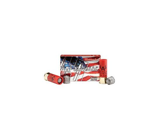 Hornady 12ga 1oz Rifled Slug American Whitetail Ammunition 5rds – 86234