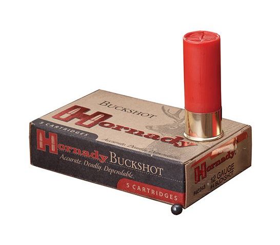 Hornady 12GA #4 Buckshot 2 3/4" V-MAX Varmint Express Ammunition -86243