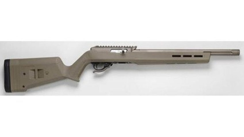 Tactical Solutions X-Ring VR 22 LR, Magpul Hunter X-22 Stock, Quicksand Barreld Action, Flat Dark Earth Stock