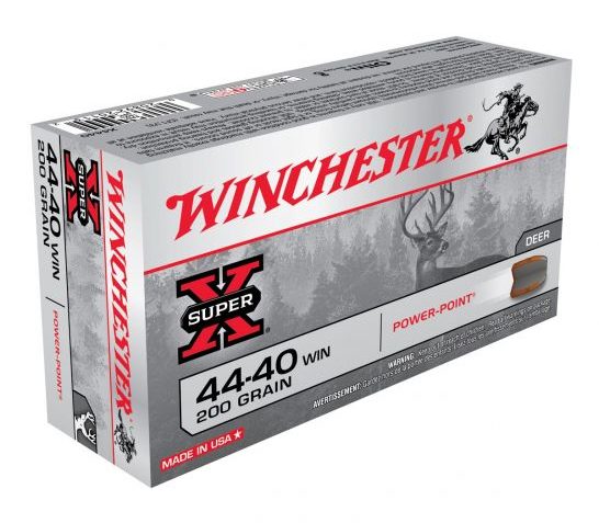 Winchester 44-40 Win 200gr SP Super-X Ammunition 50rds – X4440