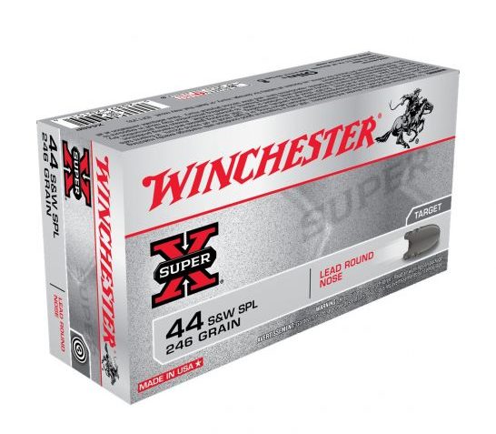 Winchester 44 Special 246gr LRN Super-X Ammunition 50rds – X44SP