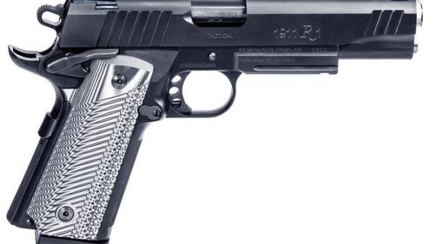 Remington 1911 R1 Tactical Double Stack 45 ACP 5" Barrel, 15rd Mag