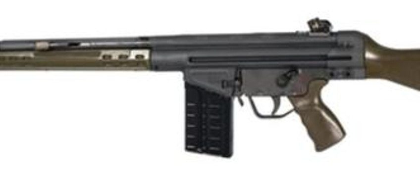 PTR Model 91GI .308/7.62 NATO 18" Match Grade Barrel Special Edition Green Fixed 20rd Mag