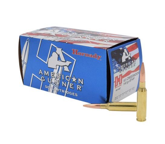 Hornady 6.5 Creedmoor 140r BTHP American Gunner Ammunition, 50rds – 81482