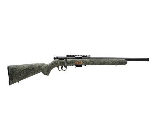 Savage Arms 93 FV-SR Gator Camo 22 WMR 5 Round Bolt Action Rimfire Rifle, Varmint – 93217