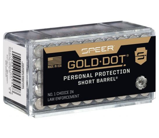 CCI .22 WMR 40gr Gold Dot HP Short Barrel Ammunition 50rds – 954