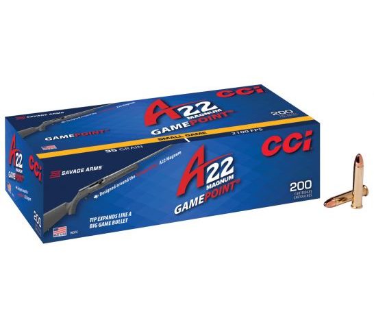 CCI 22 Magnum 35gr GamePoint Ammunition 200rds – 963CC