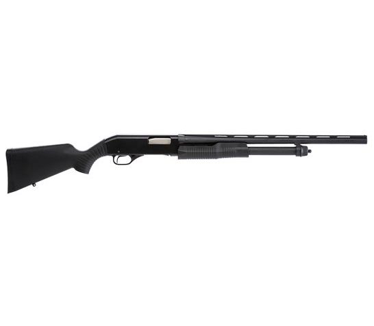 Savage Arms Stevens 320 Field Grade Compact 20 Gauge Pump-Action Shotgun, Matte Black – 22437