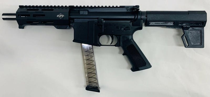 Alex Pro Firearms P-100 AR Pistol 9mm 6" Barrel 31-Rounds