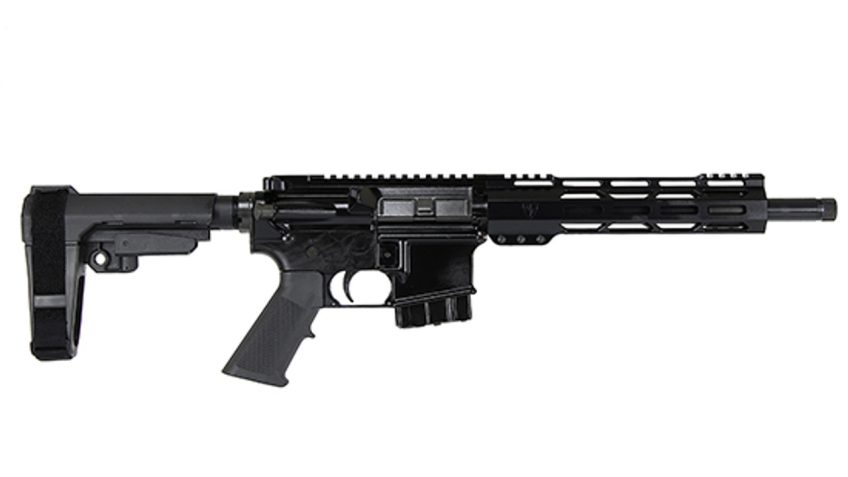 Alexander Arms Highlander 6.5 Grendel, 11" Barrel, SBA3, Black, 10rd Steel AA Mag