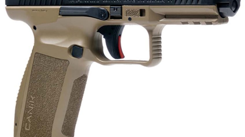 Canik MeteSFT 9mm, 4.4" Barrel, Optics Ready, FDE/Black, 20rd