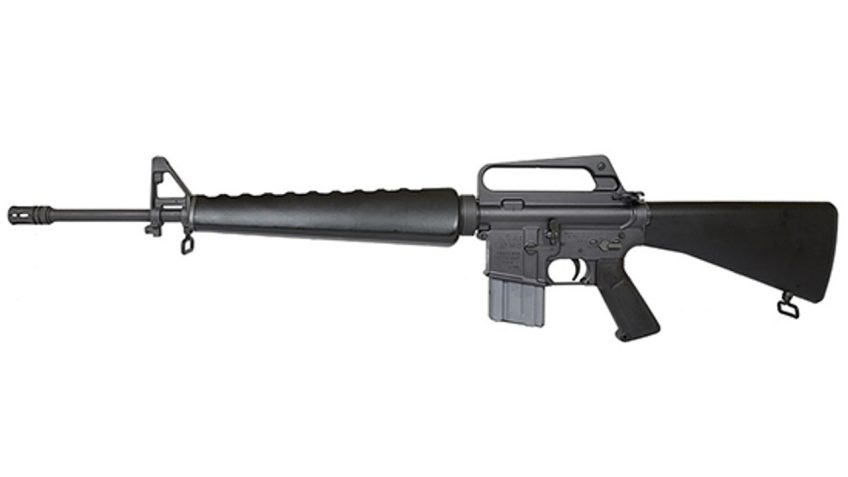 Colt's Manufacturing, XM16E1, AR, 223Rem/5.56mm, 20" Barrel, Black, Polymer Grip and Stock, 20Rd