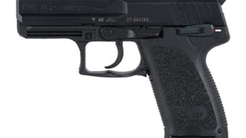 H&K USP40 V1 Compact 40 S&W 3.58in Black Pistol – 10+1 Rounds