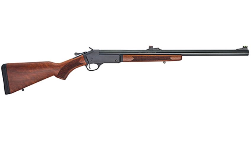 Henry Single Shot 12 Ga, 24" Slug Rifled Barrel, 3" Chamber, American Walnut, Blued, 1rd