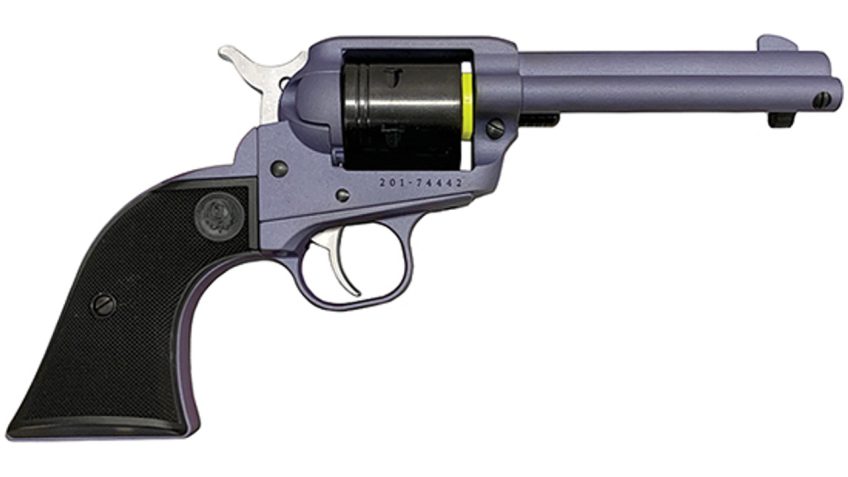 Ruger Wrangler .22 LR, 4.62" Barrel, Crushed Orchid, 6rd