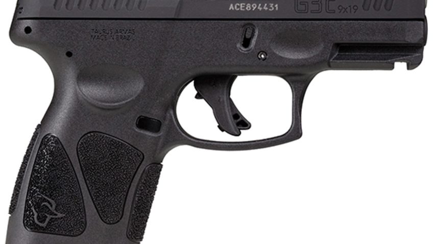 Taurus G3C 9mm, 3.26" Barrel, No Thumb Safety, Black, 12rd