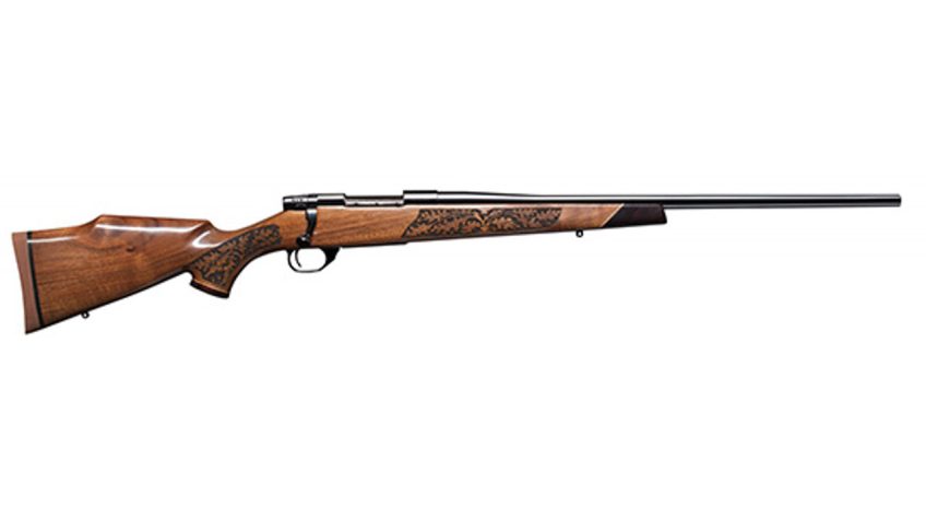 Weatherby Vanguard Lazerguard 300 Weatherby Mag, 26" Barrel, Walnut Monte Carlo Stock, High Polished Blued, 3rd