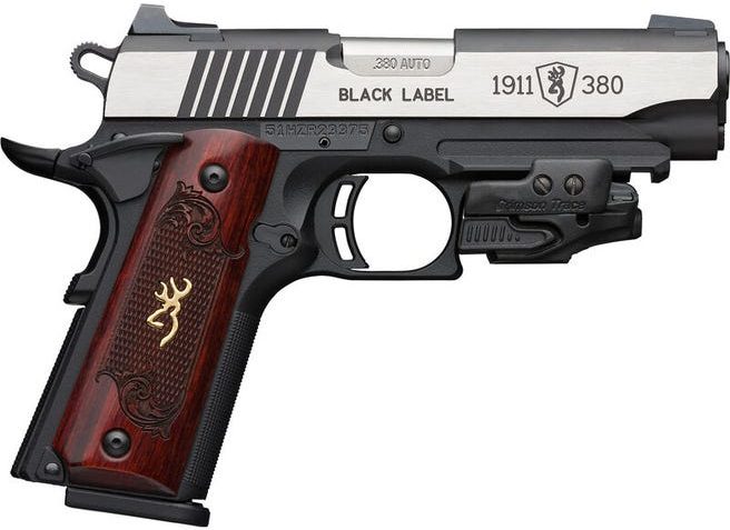 Browning 1911-380 Black Label Medallion 380 (ACP) 4.25" 8 RDs