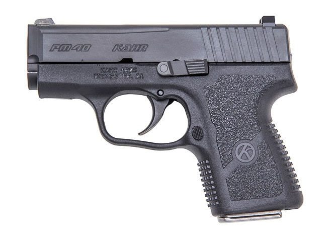 Kahr PM40 40 S&W 3.10in Black Pistol – 5+1 Rounds