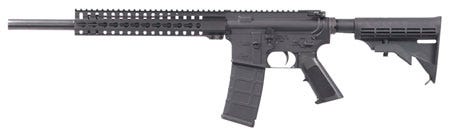 CMMG 55AACF1 Mk4 B16 Semi-Automatic 5.56 NATO 16-inch 30rd 6-Position Black Stock Black Nitride