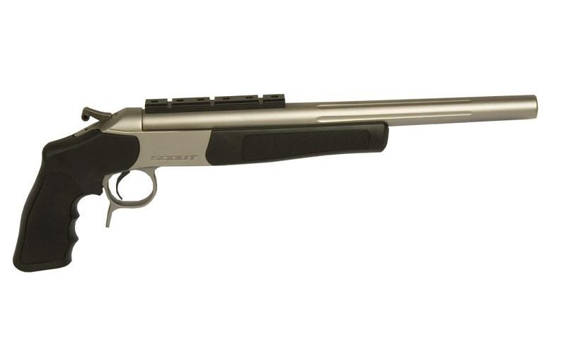 CVA Scout V2 Silver .300 AAC Blackout 14" Barrel 1-Round with Rail