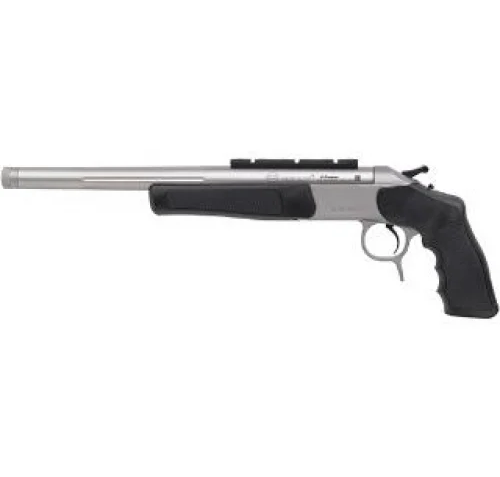 CVA Scout V2 Pistol Silver 6.5 Grendel 14" Barrel 1-Round with Rail