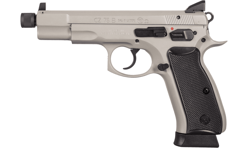 CZ 75 B Urban Grey 9mm 5.21" Barrel 18-Rounds Night Sights