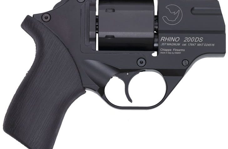 Chiappa Rhino 200DS Black .357Mag 2-inch 6rd