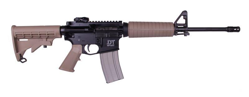 Del-Ton DT Sport – Mod 2 Flat Dark Earth / Black 5.56 / .223 Rem 16" Barrel 30-Rounds