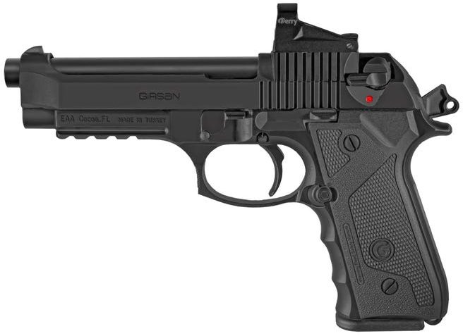 EAA Corp MC Regard Pistol 9mm 4.9" Barrel 18-Rounds with Red Dot Optics